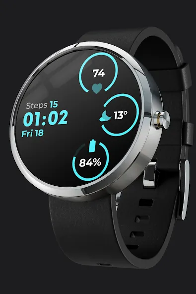 CC Clean 16 Watch Face screenshot 7