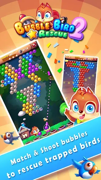 Bubble Bird Rescue 2 - Shoot! screenshot 9