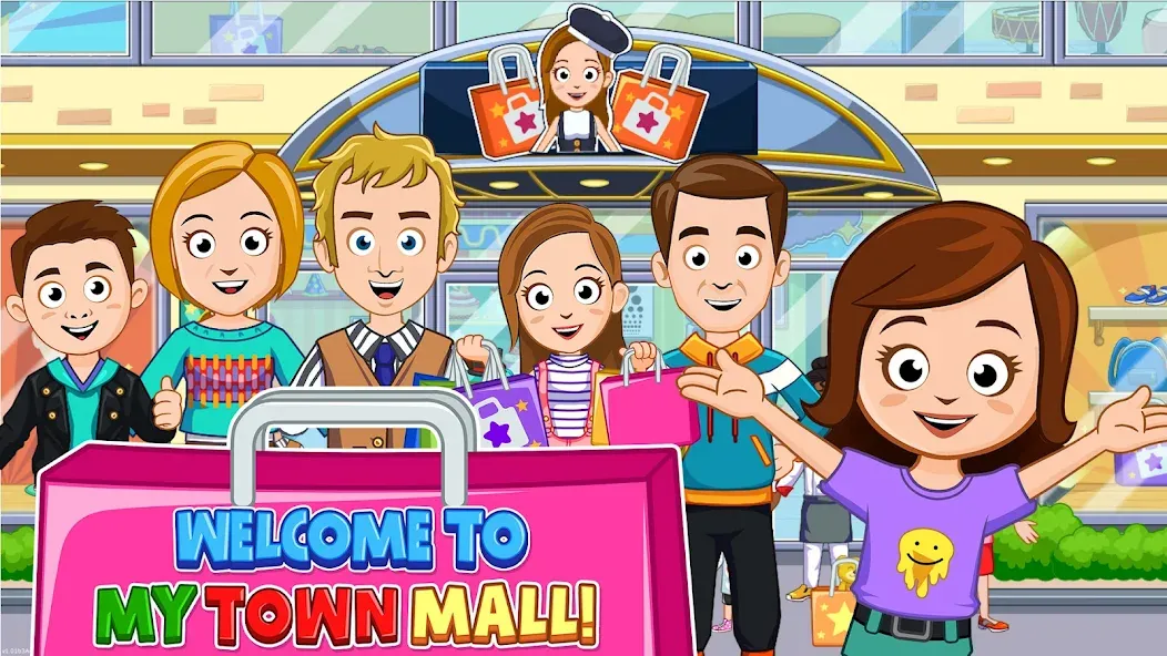 My Town : Shopping Mall screenshot 1