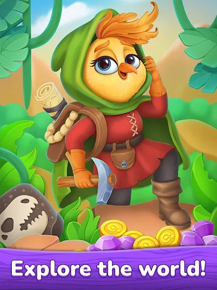 Birds World: Merge & Adventure screenshot 13