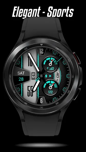 Elegant - Sports | watch face screenshot 1