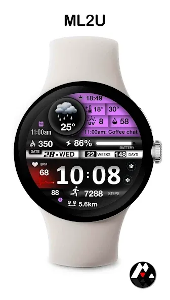 ML2U 264 Watch Face screenshot 7