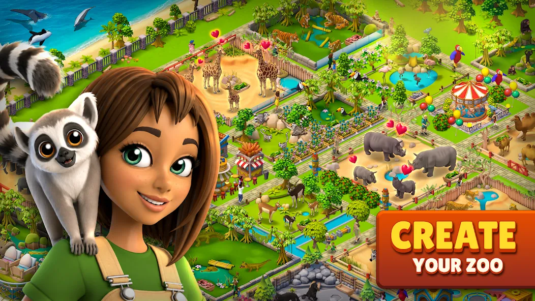 Zoo Life: Animal Park Game Fun screenshot 4