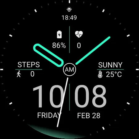 Magical Sweep Watch Face screenshot 8