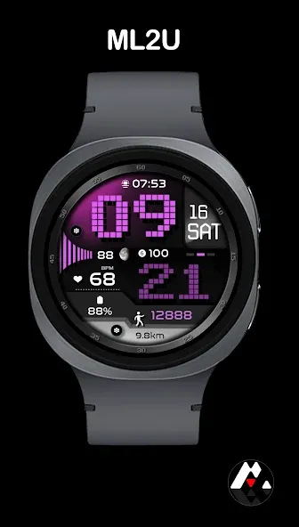 ML2U 149 Watch Face screenshot 1