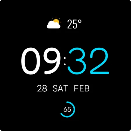 Minimal Watch Face screenshot 22