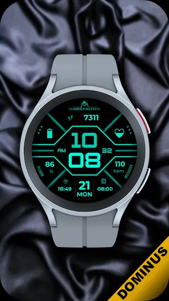 DM031 Cool Digital Watchface screenshot 6