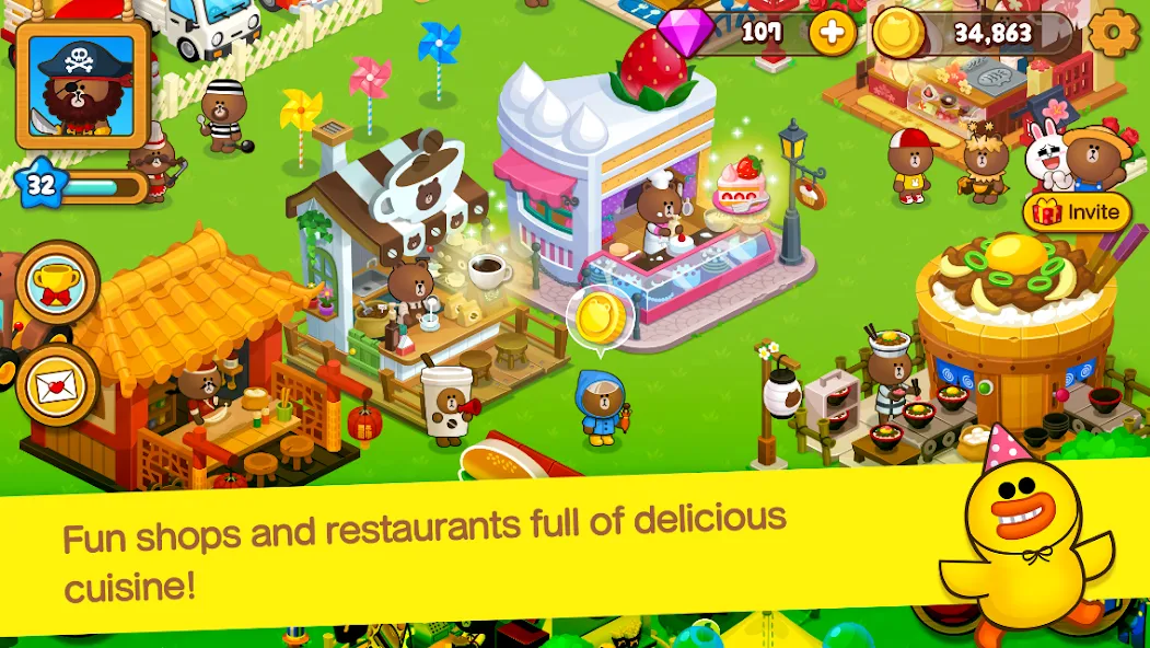 LINE BROWN FARM screenshot 2