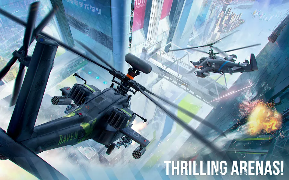 Modern War Choppers: Shooter screenshot 16