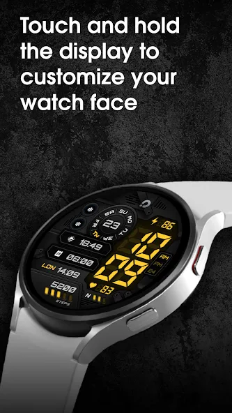 PRADO X115 Digital Watch Face screenshot 3