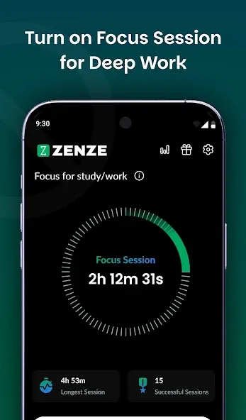 Zenze- Block Apps,Stay Focused screenshot 7