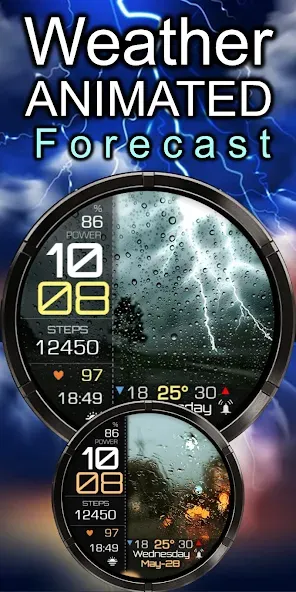 Animated Weather Minimal IW09 screenshot 1