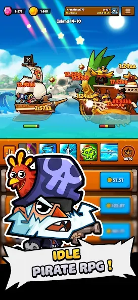 Bounty Bash: Idle Pirate RPG screenshot 2