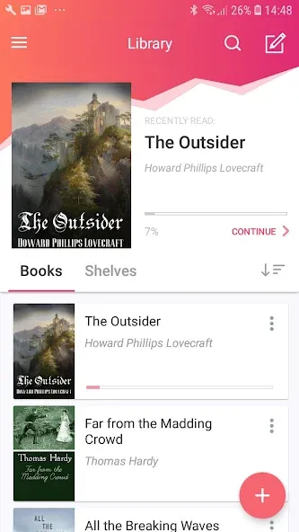 eBoox: ePub PDF e-book Reader screenshot 1