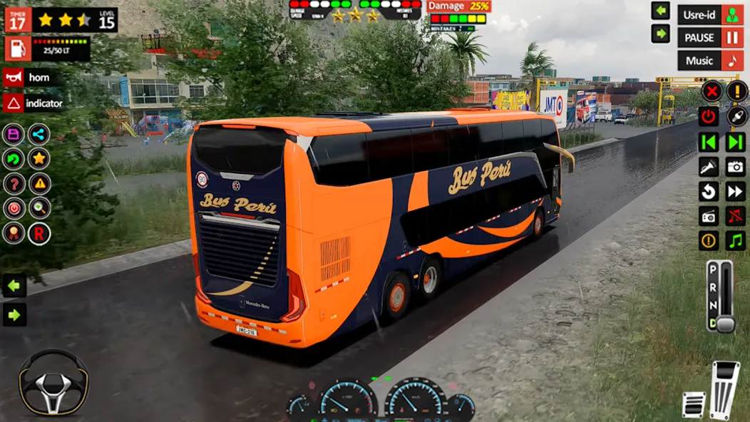 Coach Bus Real Bus Simulator screenshot 2