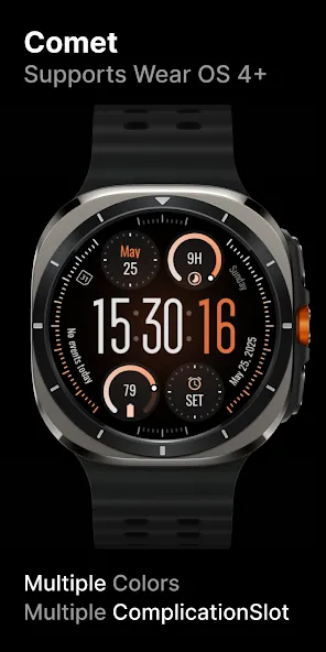 Comet: Watch Face screenshot 1