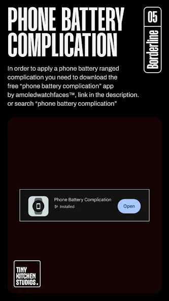 TKS 05 Borderline Watch Face screenshot 8