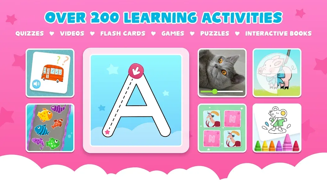 Learn Like Nastya: Kids Games screenshot 2
