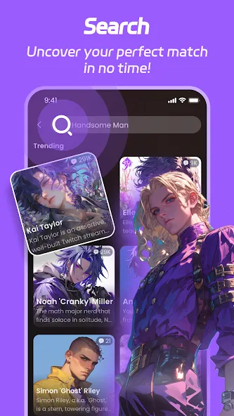 Mimo: Connect with Characters screenshot 4