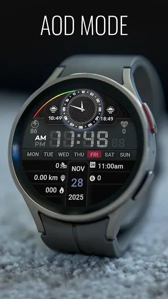 SY18 Watch Face for Wear OS screenshot 6