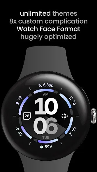 Radial Watch Face screenshot 3