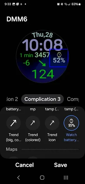 DMM6 Diabetic Watch Face XXL screenshot 21