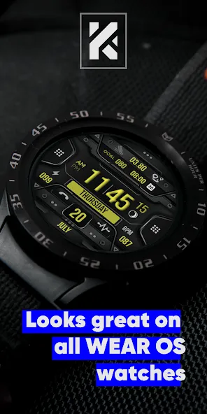 KF173 Watch face screenshot 3