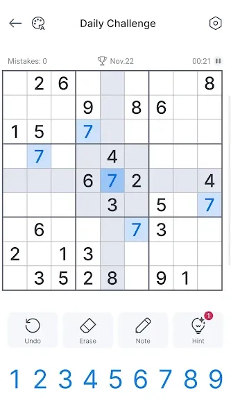 Sudoku - Classic Sudoku Puzzle screenshot 5