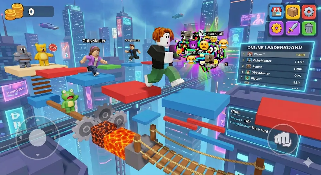 Obby Parkour: Run and Fun screenshot 3