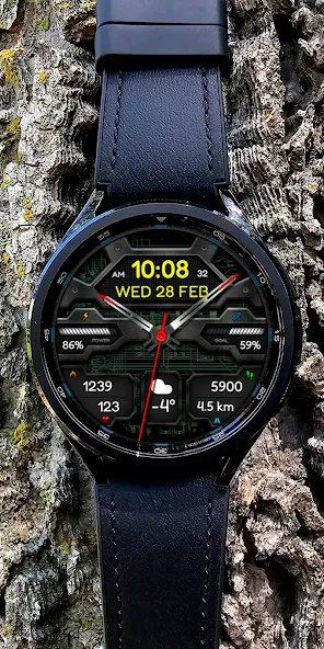 Hybrid VOLTAN URX96 Watch face screenshot 7
