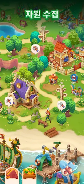 Viking Island: Merge Adventure screenshot 5