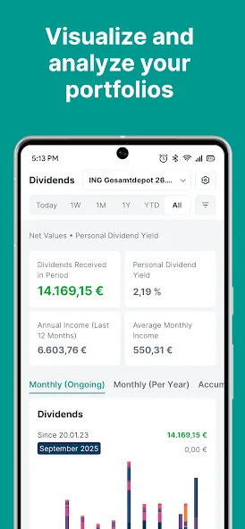 Parqet - Portfolio Tracker screenshot 2