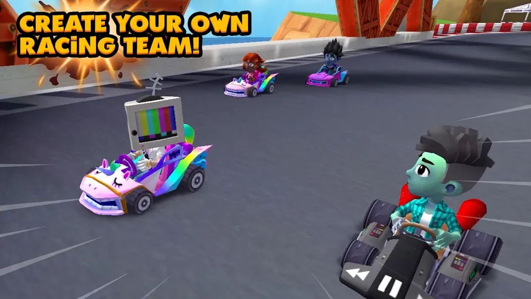 Boom Karts Multiplayer Racing screenshot 9