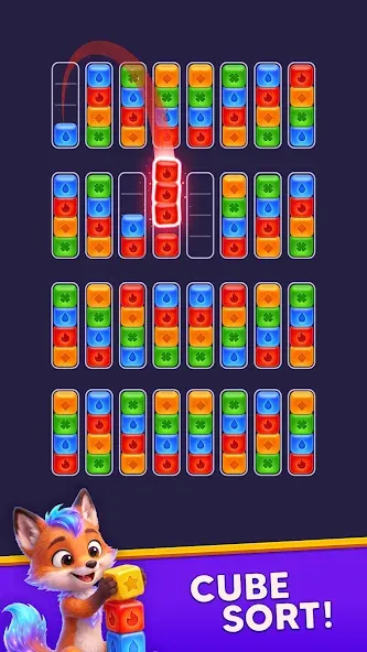 Wonder Sort: Color Puzzle screenshot 1