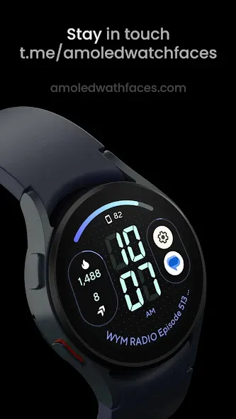 Horizon 9: Watch face screenshot 5