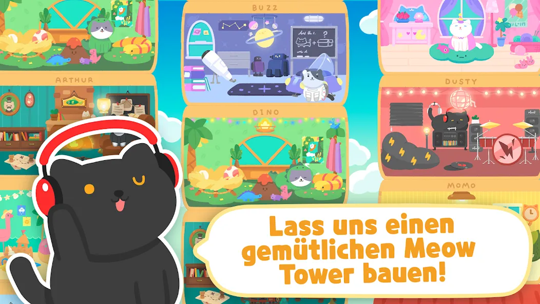 Miau-Turm - Nonogramm-Rätsel screenshot 6