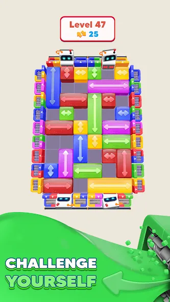 Color Blocks 3D: Slide Puzzle screenshot 5