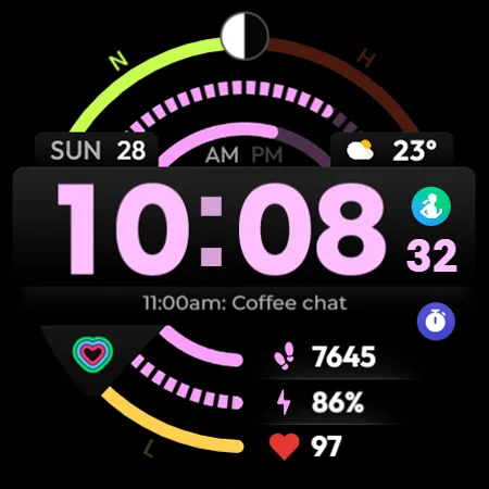 TVV Workout Watch Face screenshot 12