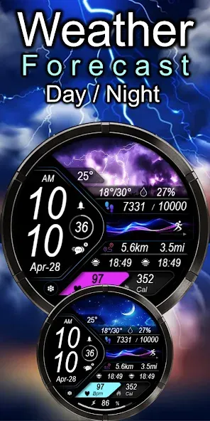 Modern Weather Forecast IW04 screenshot 1