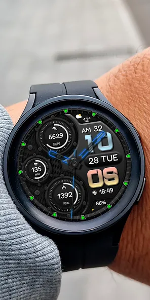 Hybrid GIMAGO URX19 Watch face screenshot 5