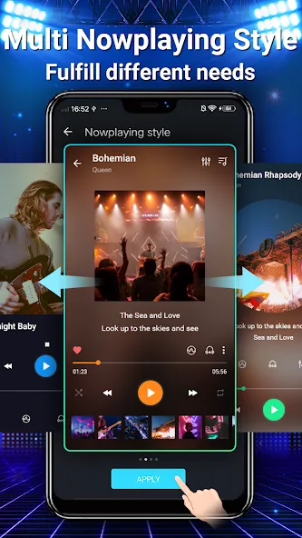 Reprodutor de música e áudio screenshot 6