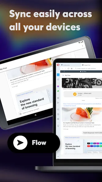 Opera browser beta with AI screenshot 21