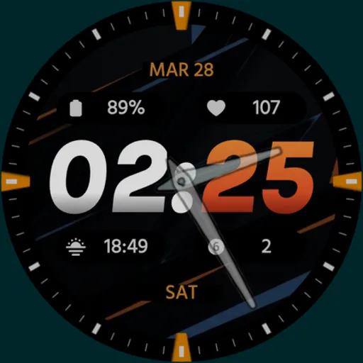 ID008: Sporty Watch Face screenshot 27