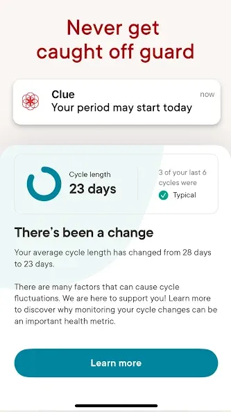 Clue Cycle & Period Tracker screenshot 7