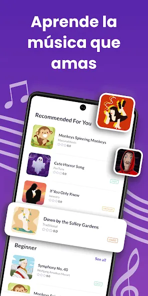 Aprende Violín - tonestro screenshot 4