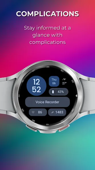 EXD146: Material Watch Face screenshot 7