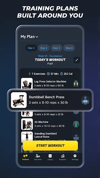 Gymverse: Gym Workout Planner screenshot 2