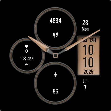 MJ178 Elegant Hybrid WatchFace screenshot 29