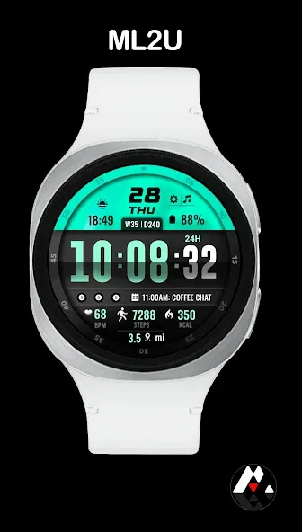 ML2U 104 Watch Face screenshot 4