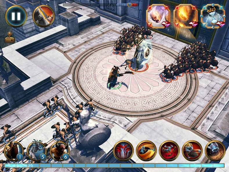 Olympus Rising: Strategy game screenshot 13